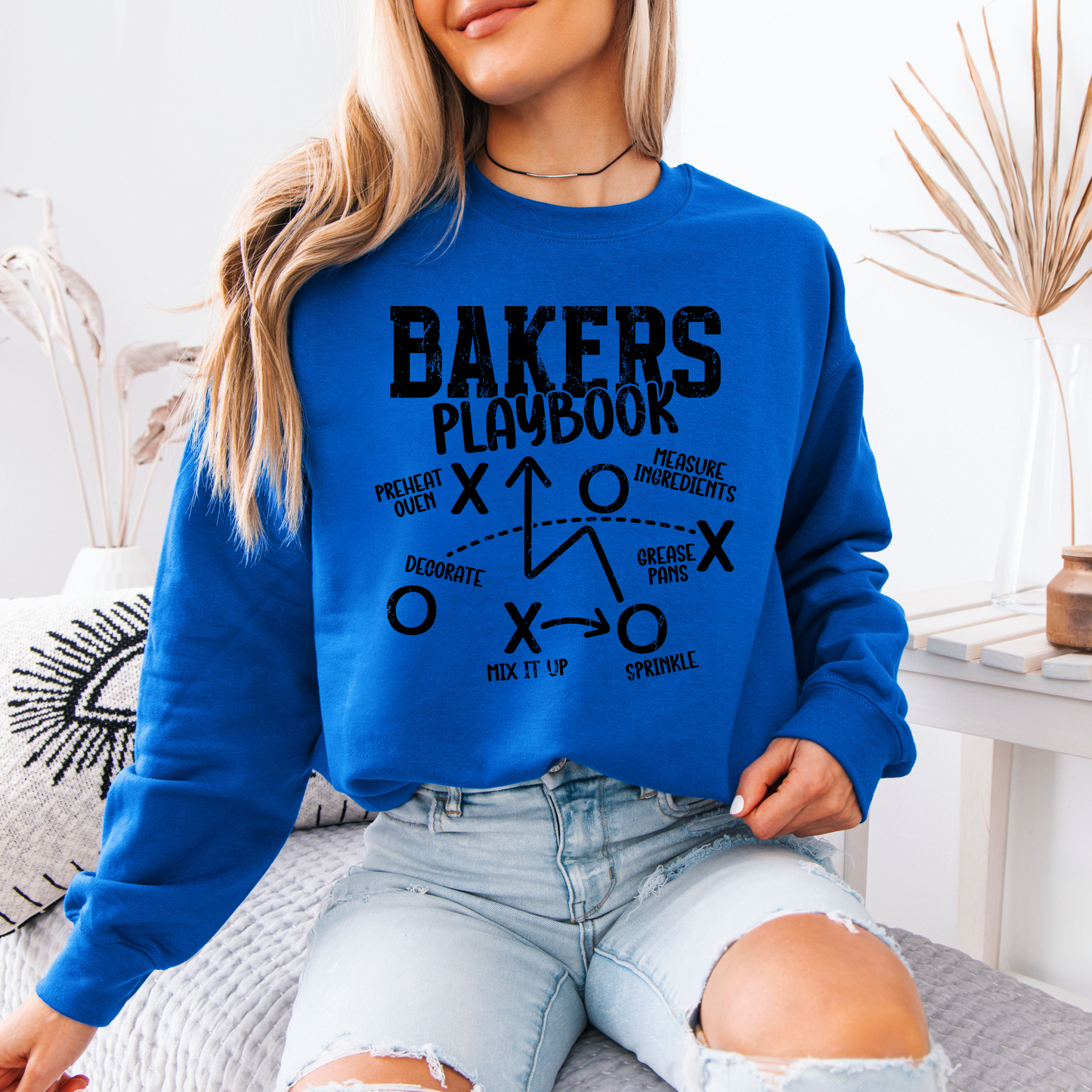 Bakers Playbook [Black Design] - Sweatshirt