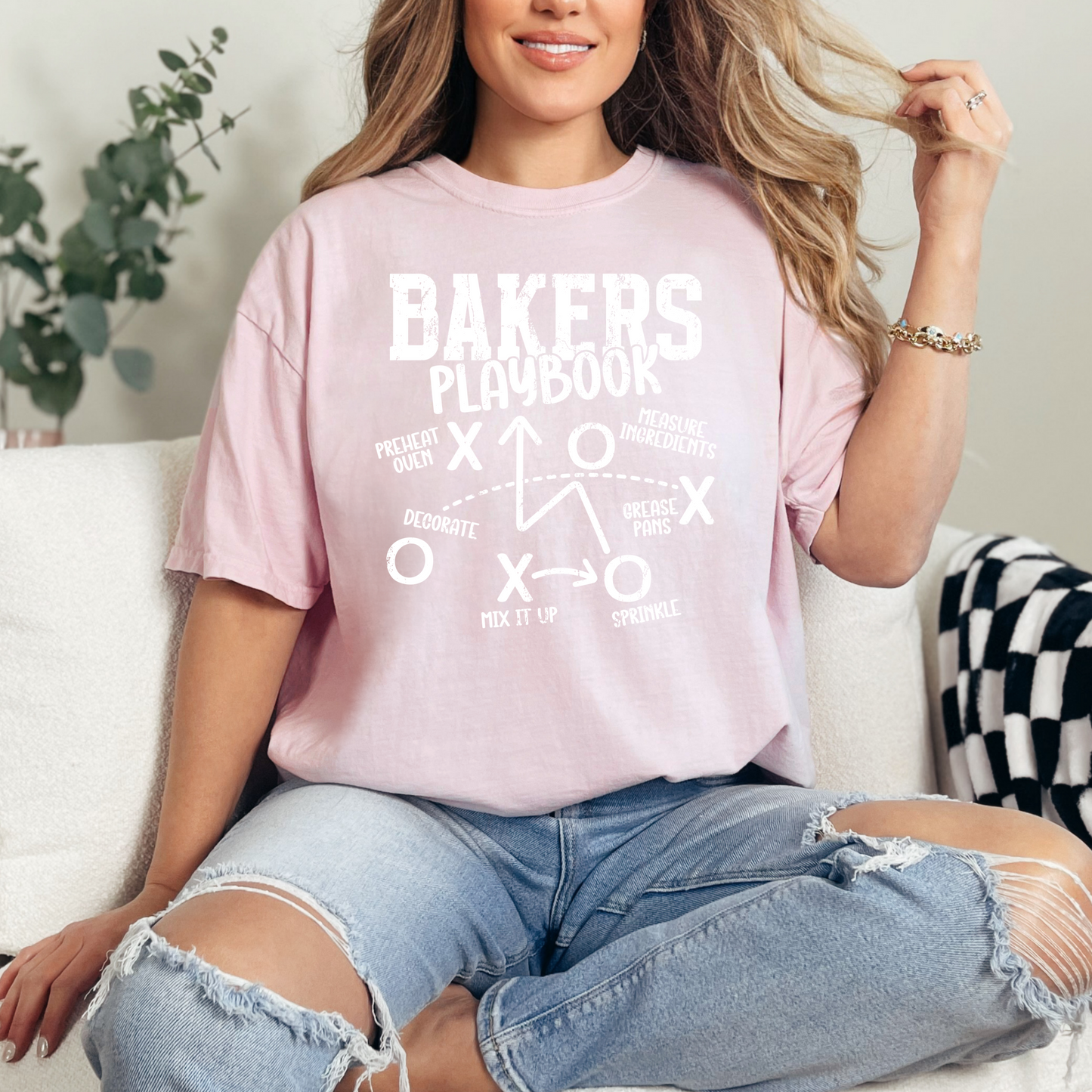 Bakers Playbook [White Design] - T-Shirt