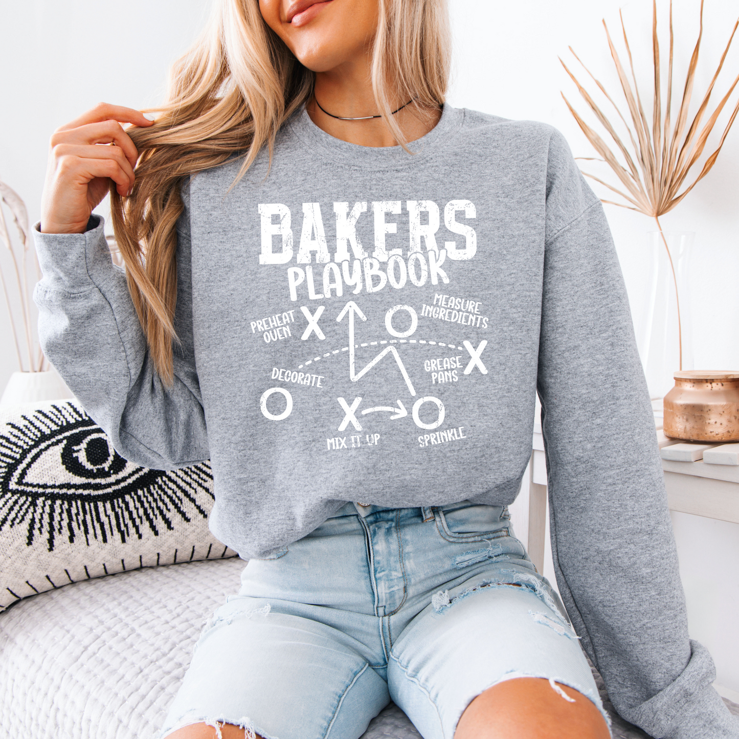 Bakers Playbook [White Design] - Sweatshirt