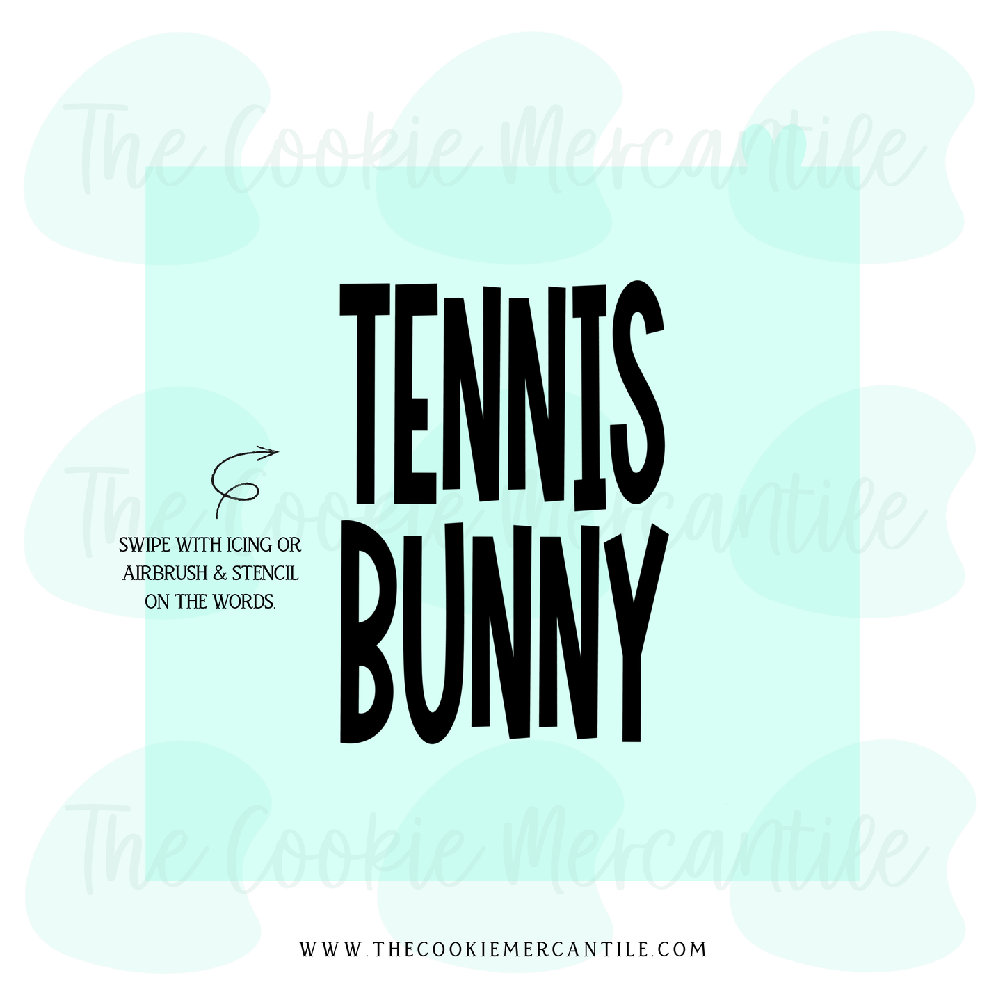 Tennis Bunny 2026- STENCIL