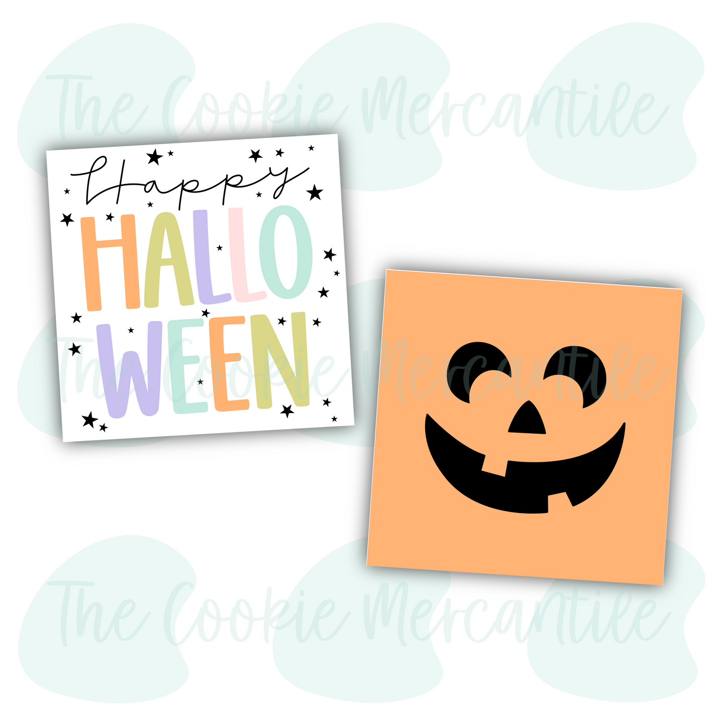 Classic Happy Halloween - Tags