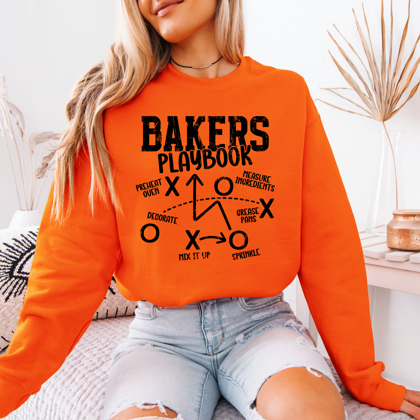 Bakers Playbook [Black Design] - Sweatshirt