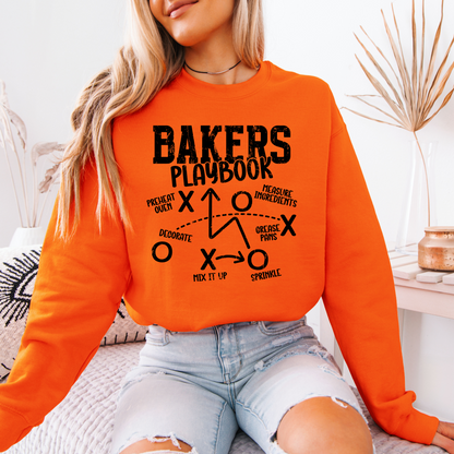 Bakers Playbook [Black Design] - Sweatshirt