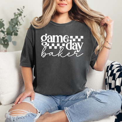 Game Day Baker [White Design] - T-Shirt