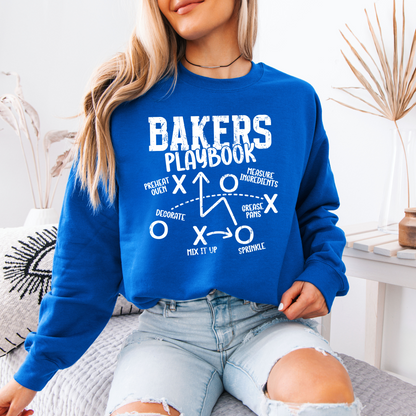 Bakers Playbook [White Design] - Sweatshirt