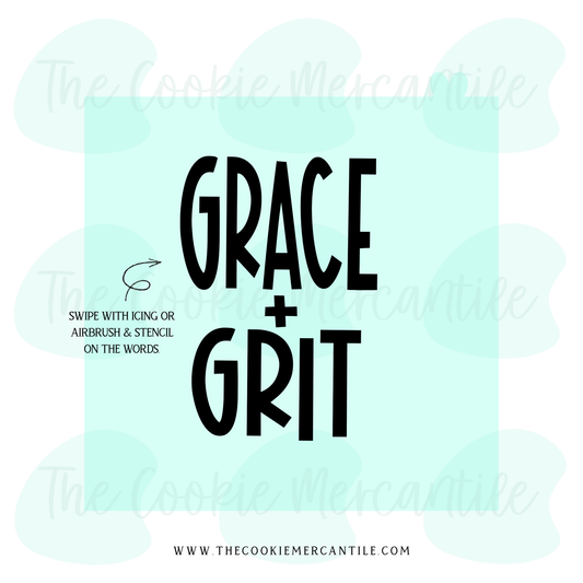 Grace + Grit 2026- STENCIL