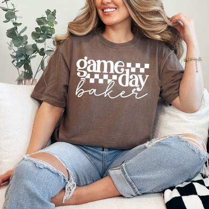 Game Day Baker [White Design] - T-Shirt
