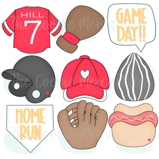 Baseball Set - Cookie Cutters