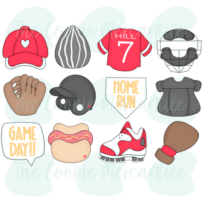 Baseball Set - Cookie Cutters