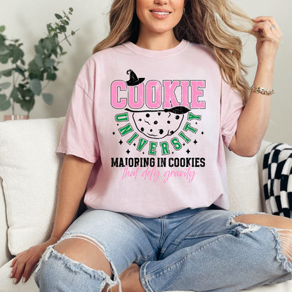 Cookie University Majoring In Cookies That Defy Gravity - T-Shirt