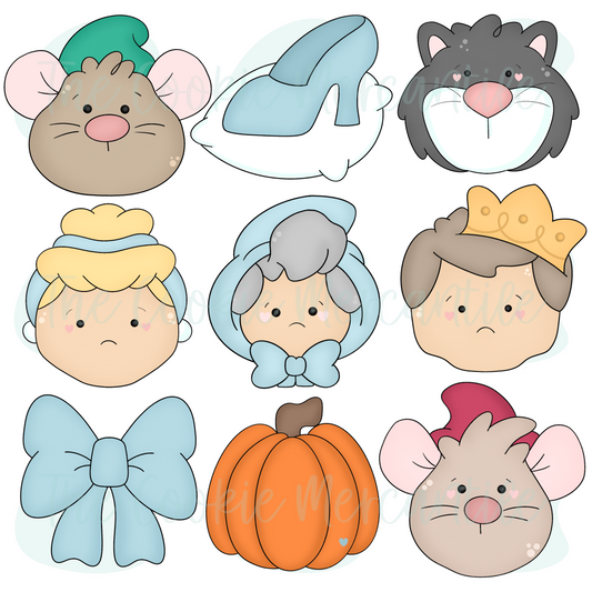 The Glass Slipper Set - Cookie Cutters
