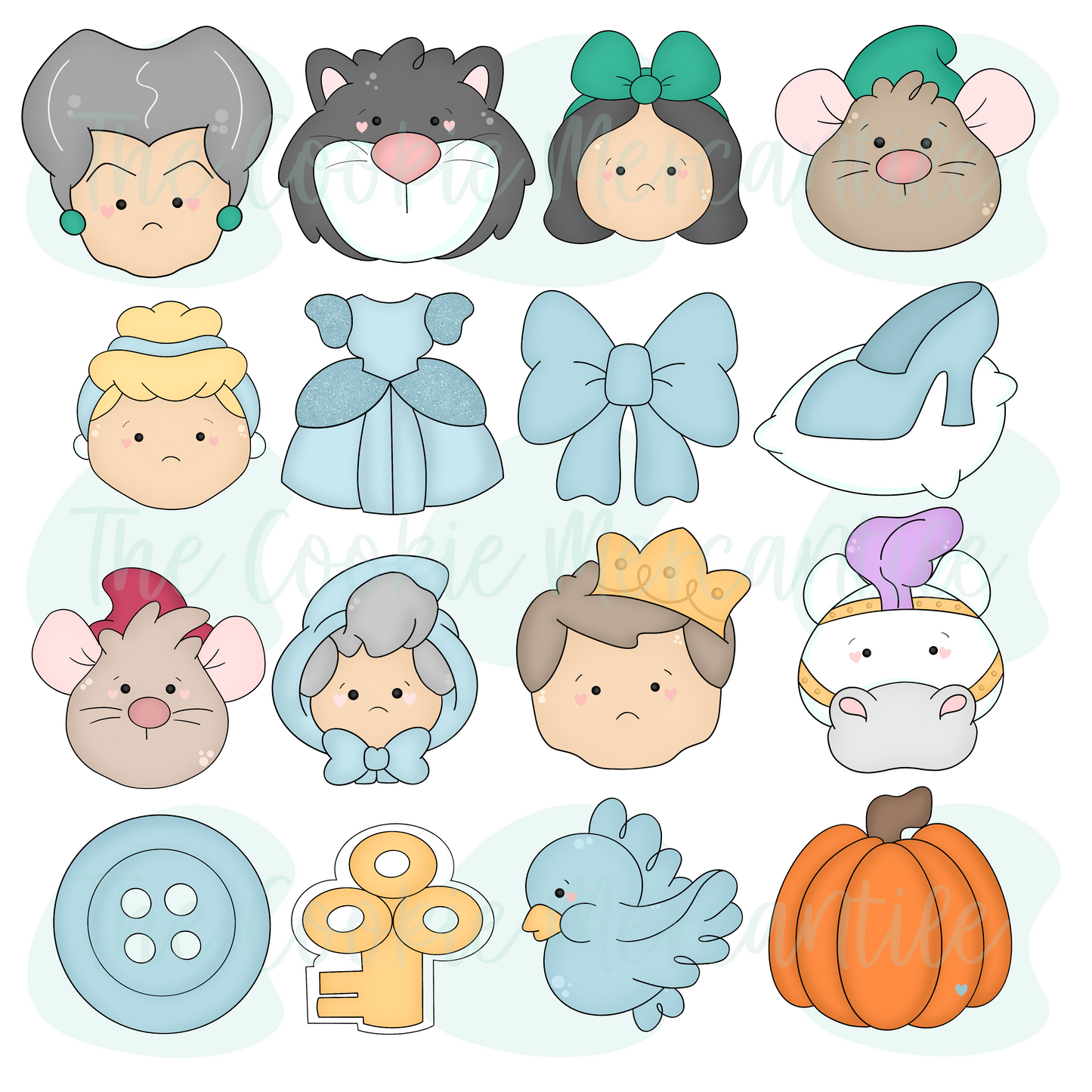 The Glass Slipper Set - Cookie Cutters