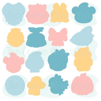 The Glass Slipper Set - Cookie Cutters