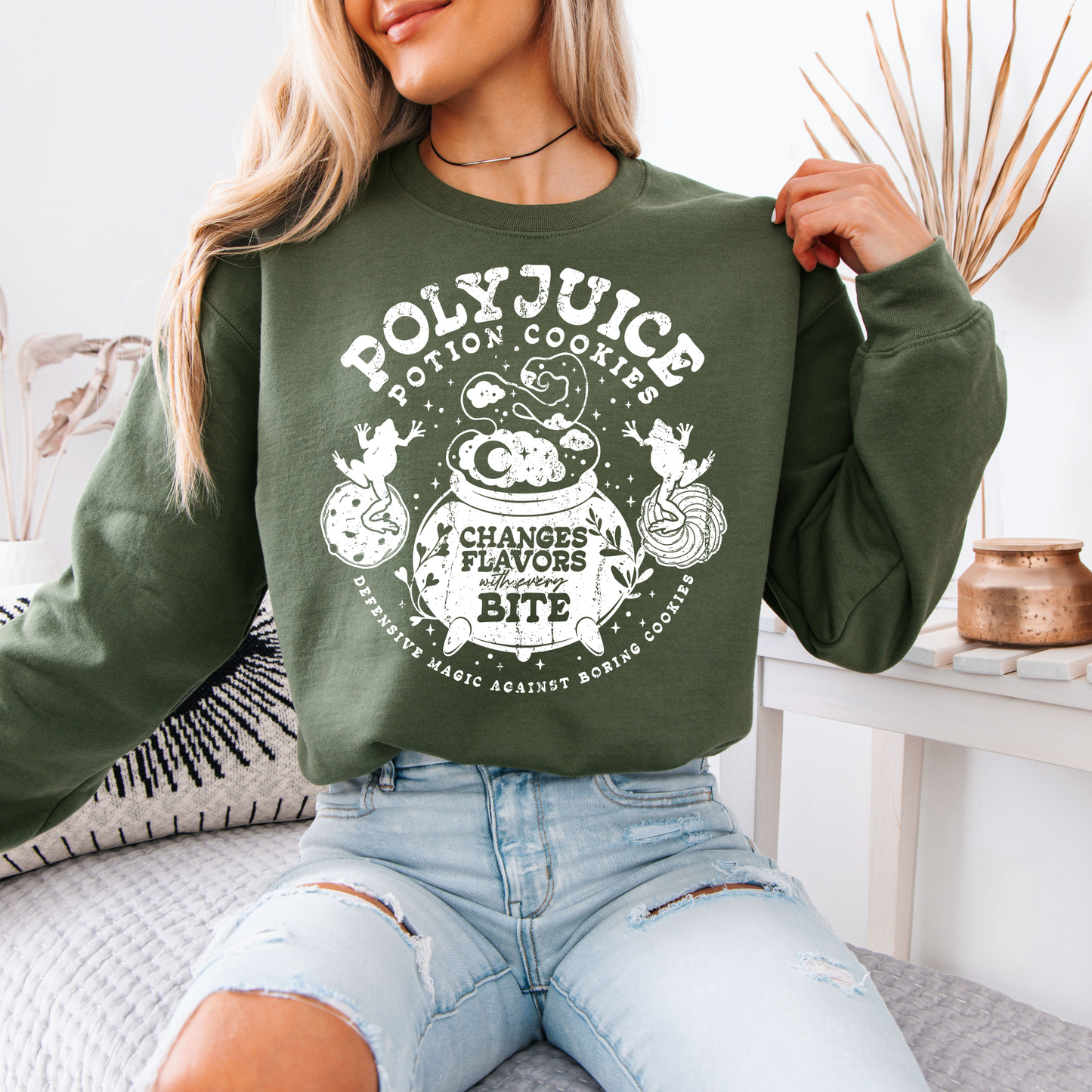 Polyjuice Potion Cookies [White Design] - Sweatshirt