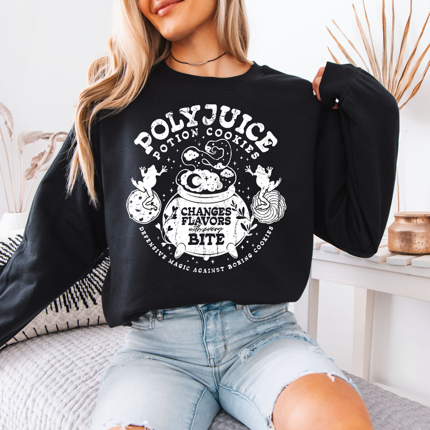 Polyjuice Potion Cookies [White Design] - Sweatshirt