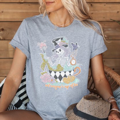 Wonderland Skelly [front design] - T-Shirt