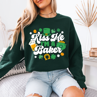 Kiss Me I'm A Baker - Sweatshirt