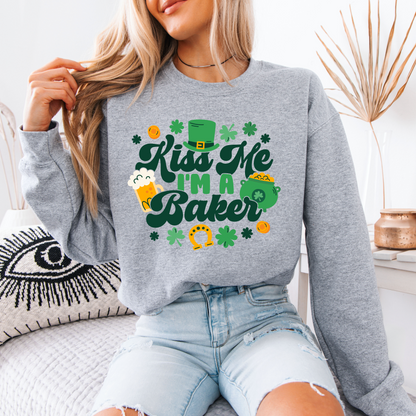 Kiss Me I'm A Baker - Sweatshirt