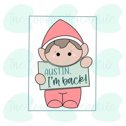 Chubby Elf Set 3 Piece Set - Cookie Cutter