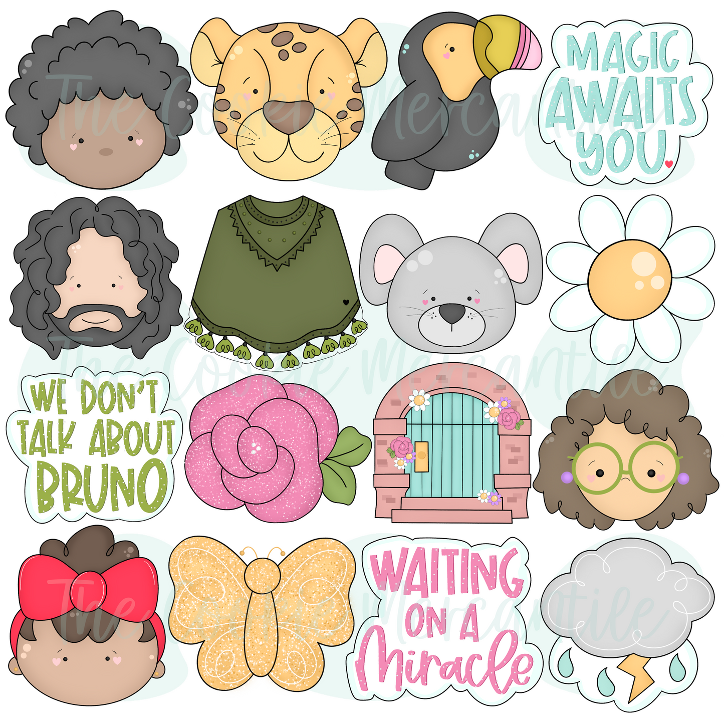 Magical Family Set - Cookie Cutters