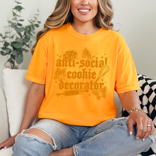Anti-Social Cookie Decorator- T-Shirt
