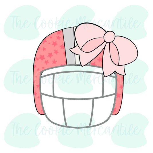 Girly Football Helmet 2023 - Cookie Cutter
