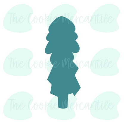 Skinny Tree Cookie Pop Stick  - Cookie Cutter