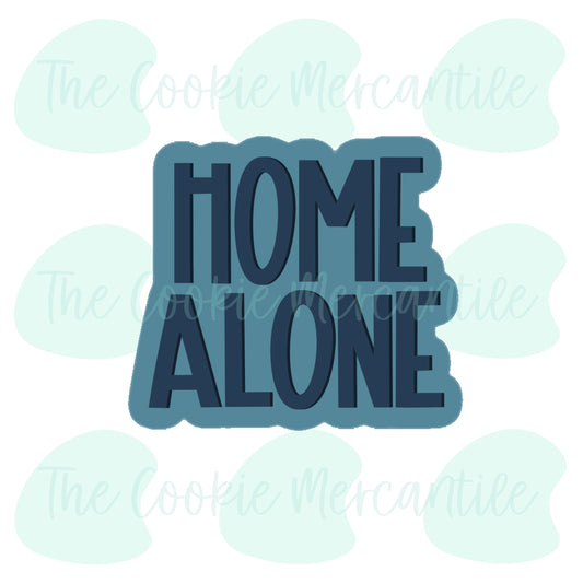 Home Alone Plaque [Home Set] - Cookie Cutter