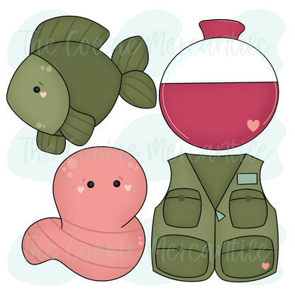 Fishing Set - Cookie Cutters