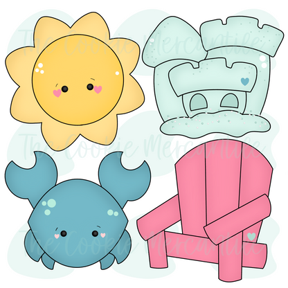 Sun-kissed Beach Set - Cookie Cutters
