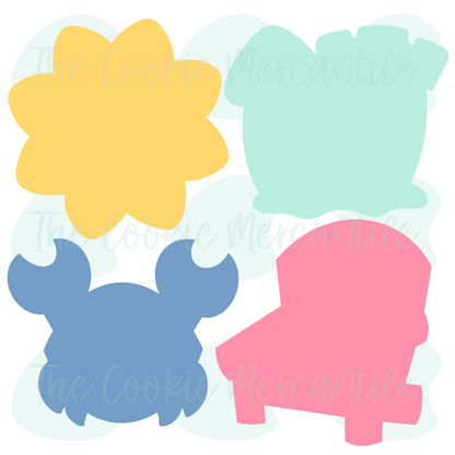Sun-kissed Beach Set - Cookie Cutters