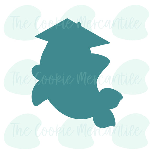 Dolphin Graduate - Cookie Cutter