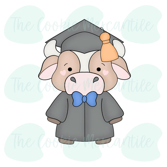 Bull Graduate - Cookie Cutter