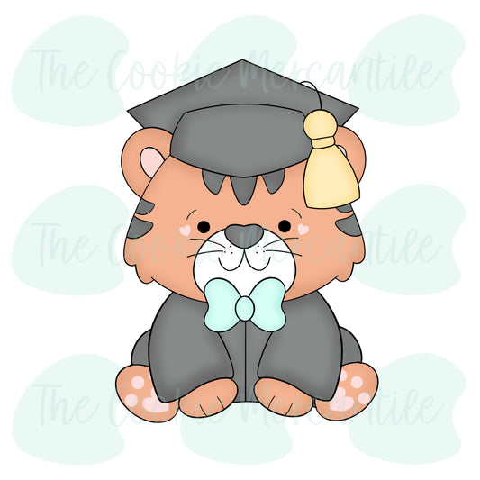 Tiger Graduate - Cookie Cutter