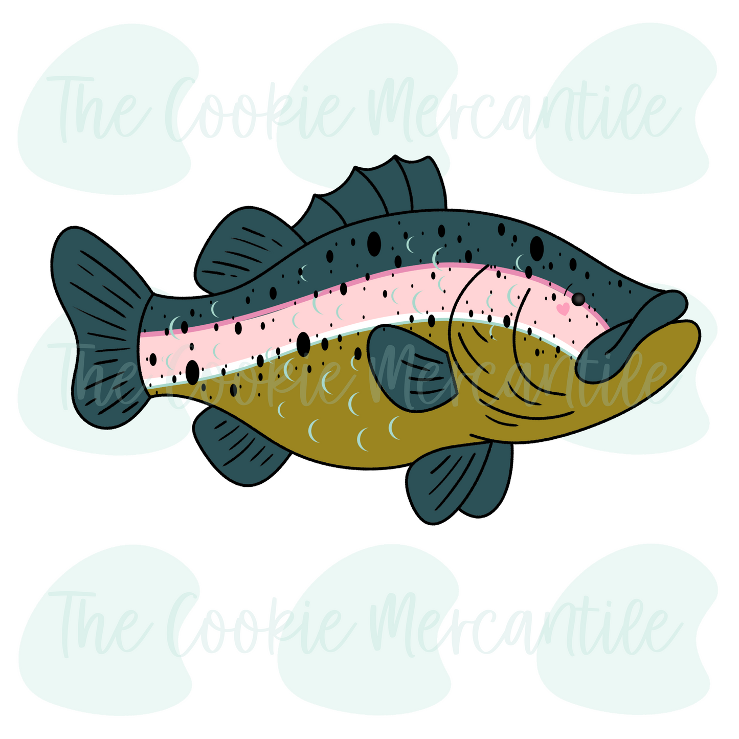 Huck Fish - Cookie Cutter