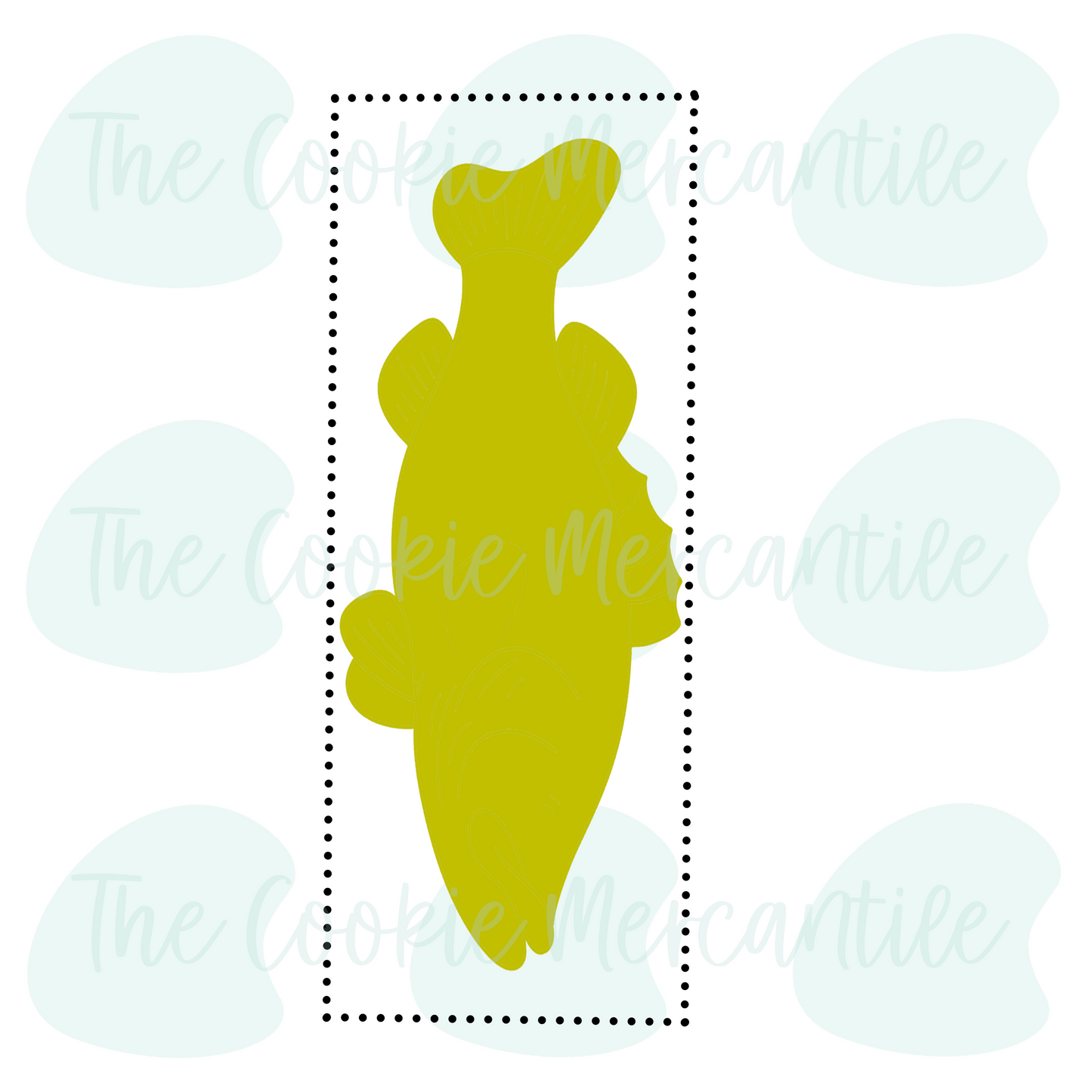 Skinny Brooks Fish Stick 6 Inch - Cookie Cutter