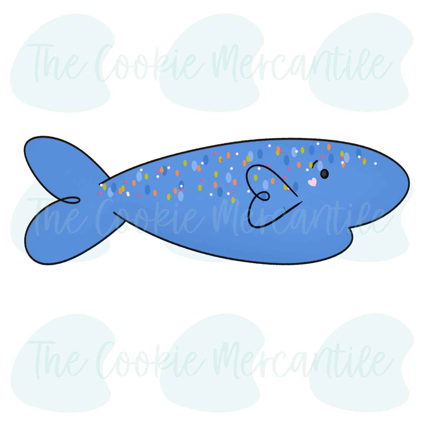Boone Fish - Cookie Cutter