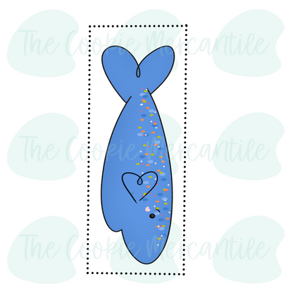 Skinny Sardine Stick 6 Inch - Cookie Cutter