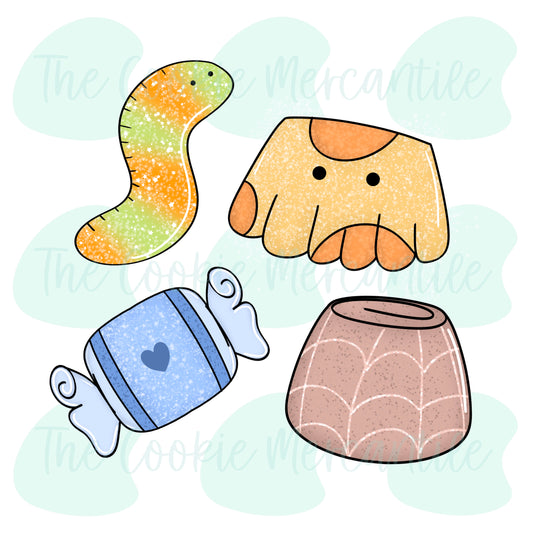 Halloween Candy [2024] Set - Cookie Cutters