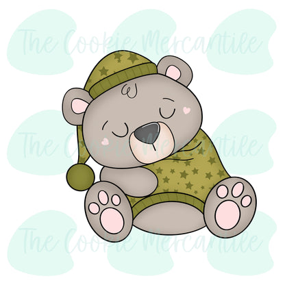 Sleepy Bear 2024 - Cookie Cutter