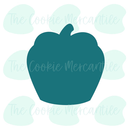 Pumpkin Cupcake  - Cookie Cutter