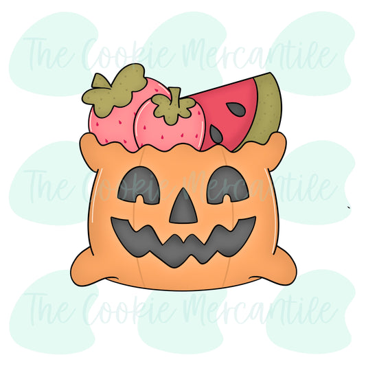 Jack-O-Lantern Treat Bag - Cookie Cutter