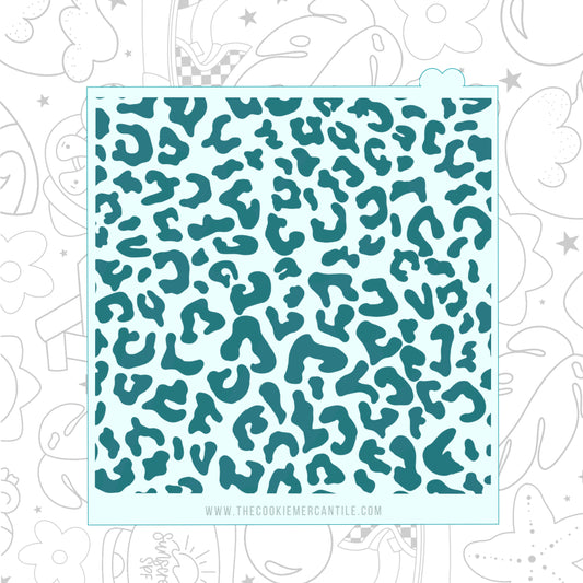 Small Cheetah Print - Stencil