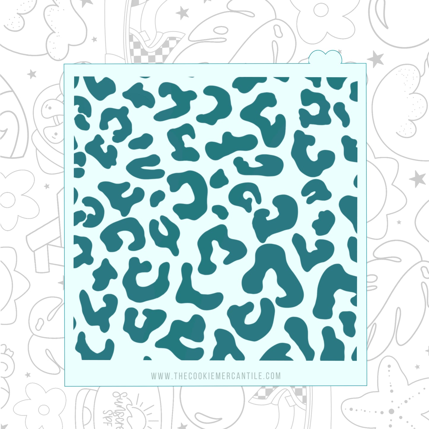 Large Cheetah Print - Stencil