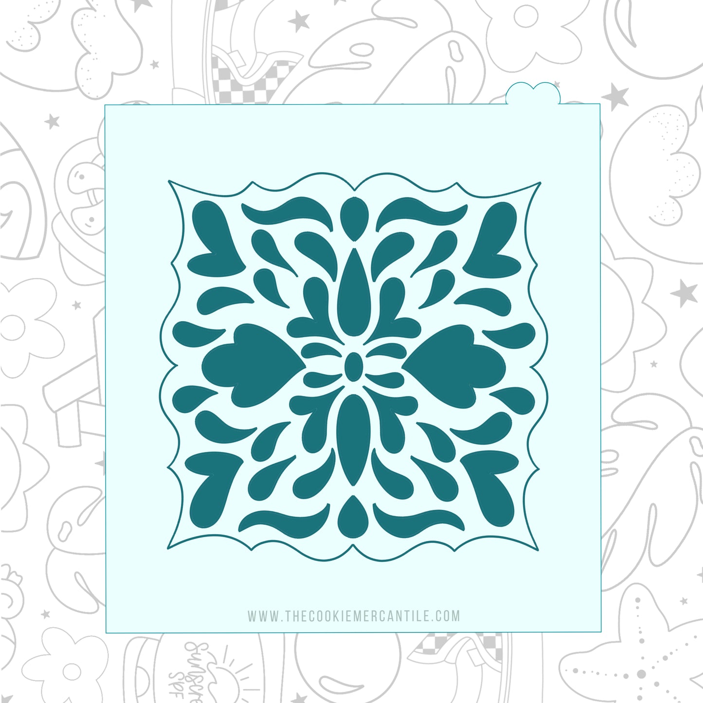 TIle Plaque Plaque - Stencil