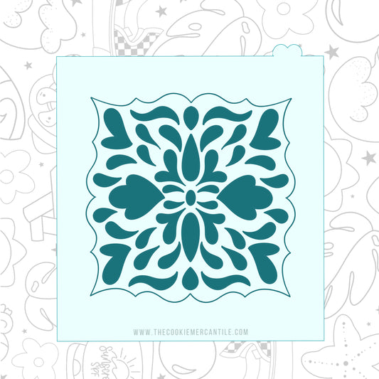 TIle Plaque Plaque - Stencil