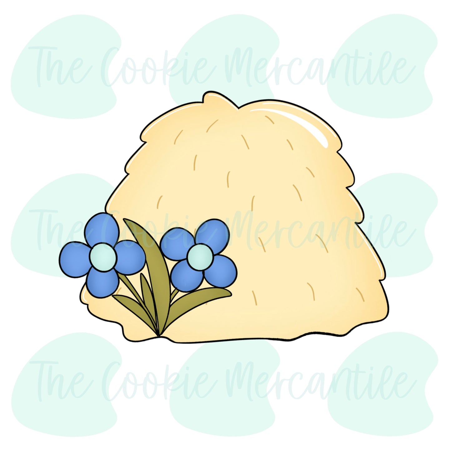 Floral Haystack - Cookie Cutter