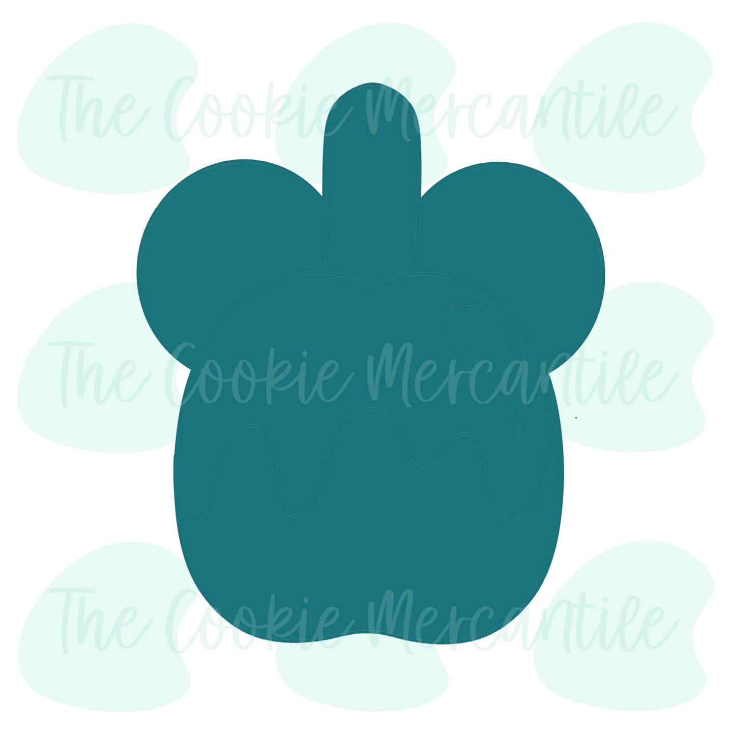 Mouse Caramel Apple - Cookie Cutter