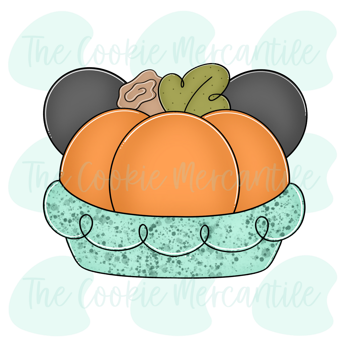 Mouse Pumpkin Pie - Cookie Cutter