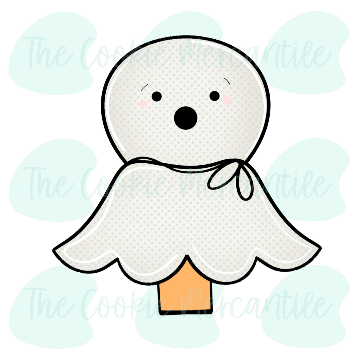 Ghost Lollipop - Cookie Cutter